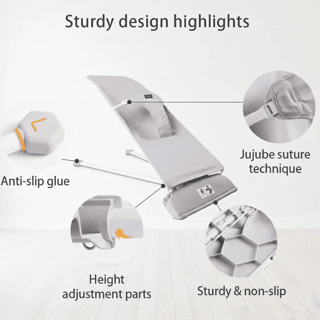 Baby Rocking Chair Grey