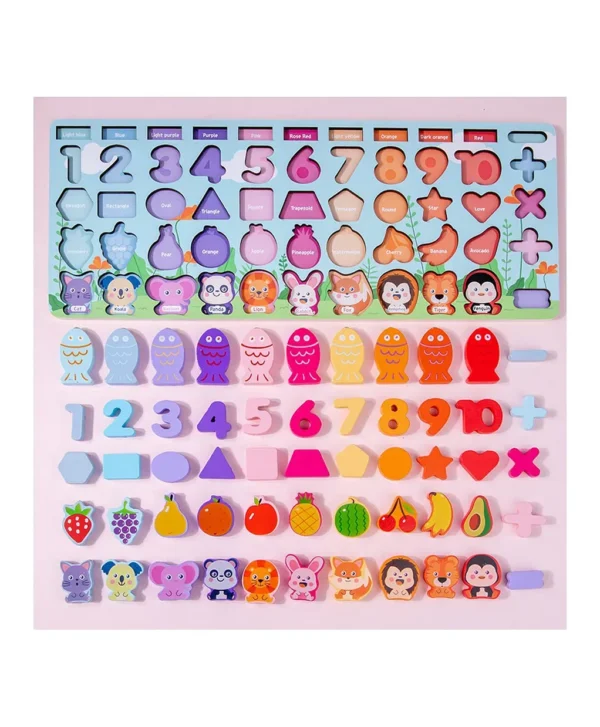 SmartKids – 6-in-1 Learning & Matching Activity Board