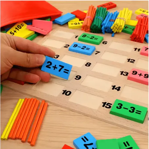 Domino L3ABATI (4) EDU TREE Preschool Mathematics Domino Set