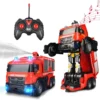 Fire Fighting Deformation RC Car – Fire Rescue Truck