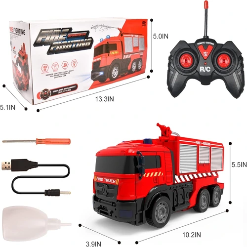 Fire Fighting Deformation RC Car – Fire Rescue Truck