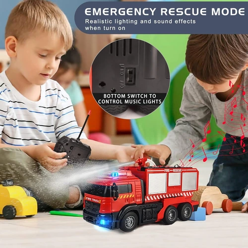 Fire Fighting Deformation RC Car – Fire Rescue Truck