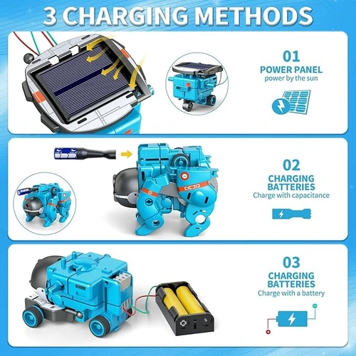 6-in-1 Solar Robot Toy